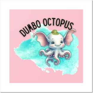 Dumbo Octopus Posters and Art